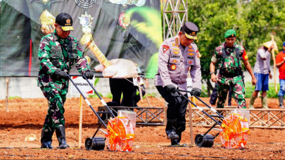 Instruksi Kapolri Realisasikan Program Ketahanan Pangan dan Makan Bergizi Gratis Gratis era Prabowo Subianto