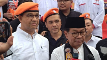 Anies Ingin Ajak Pendukungnya Dukung Pramono Anung-Rano Karno