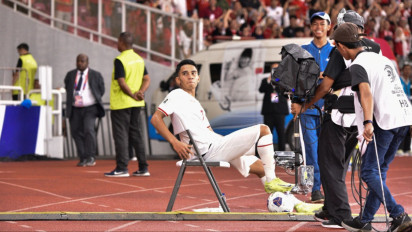 Selain Gaya 'Duduk Vincent' Marselino Ferdinan Ala Ronaldo, Masih Ingat 3 Selebrasi Ikonik Pemain Timnas Indonesia Ini? Ada Gaya Suster Ngesot