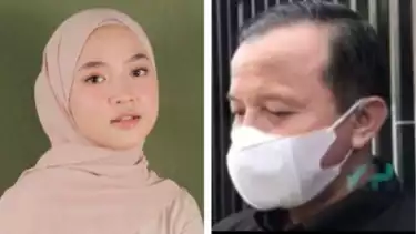 Kolase Nissa Sabyan dan ayahnya Haji Komar