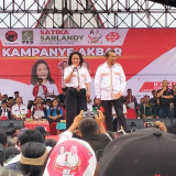 Puluhan Ribu Warga Taput Hadiri Kampanye Akbar, Siap Menangkan Paslon Nomor Urut 1 Satika-Sarlandy