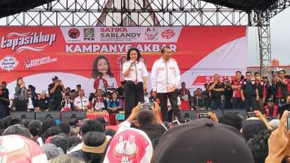 Puluhan Ribu Warga Taput Hadiri Kampanye Akbar, Siap Menangkan Paslon Nomor Urut 1 Satika-Sarlandy