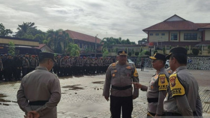 720 Personel BKO Dikerahkan Polda Bengkulu Jelang Pilkada Serentak 2024