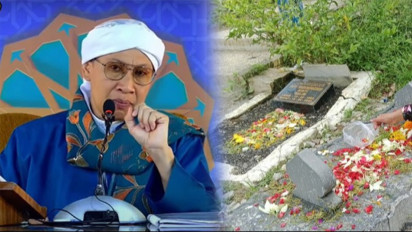 Bolehkah Kuburan Dipaving atau Dicor? Buya Yahya Jawab Tegas, Ternyata Menurut Para Ulama Hukumnya...