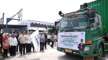 Mendag Lakukan Pelepasan Ekspor Furnitur Senilai 70 ribu Dollar AS di Jawa Tengah