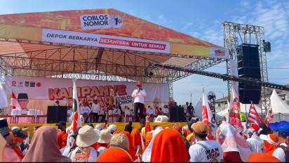 Lautan Manusia Berkumpul saat Kampanye Akbar Imam-Ririn Hari Ini, Semua Warga Depok Diingatkan Pilih Pemimpin yang Loyal