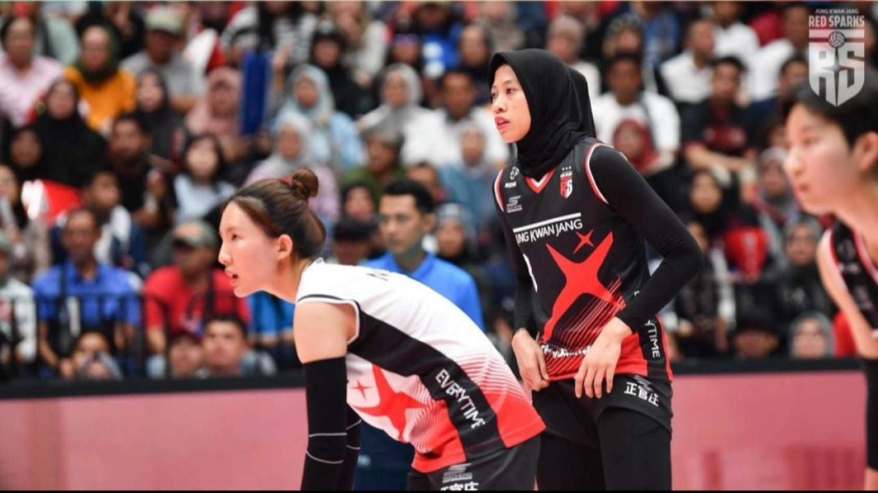 Absen saat Lawan Pink Spiders, Pelatih Red Sparks ungkap Kondisi Megawati Hangestri Jelang Laga Kontra GS Caltex
            - galeri foto