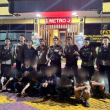 17 Remaja Bersajam Diduga Hendak Tawuran Diamankan Polisi di Jakarta Barat