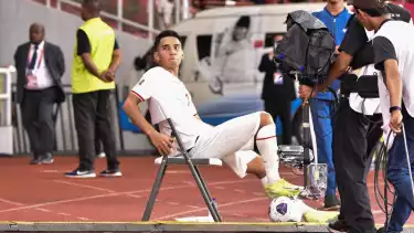 Selebrasi Marselino Ferdinan di Pertandingan Timnas Indonesia Vs Arab Saudi