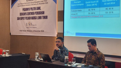 Survei LSI Denny JA: Elektabilitas Ibas-Puspa Konsisten Naik Jelang Pilkada Luwu Timur