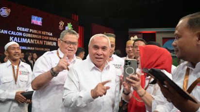 Debat Terakhir, Paslon Isran-Hadi Singgung Anggaran Daerah dan Pembangunan Berkelanjutan