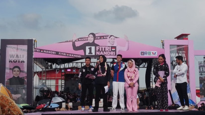 Kampanye Akbar, Fitri - Nandriani Janjikan Pendidikan Gratis dan Siapkan 6 Ribu Lapangan Kerja
