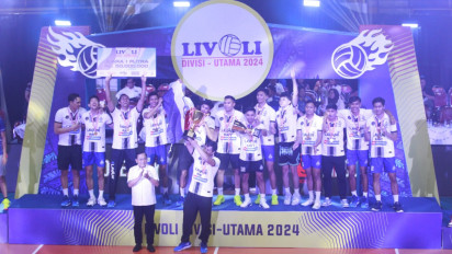 Daftar Lengkap Peraih Penghargaan Individu Grand Final Livoli Divisi Utama 2024: Dio Zulfikri dan Mediol Yoku Jadi MVP!