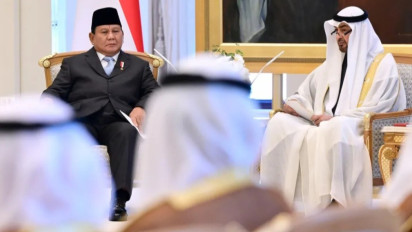 Bertemu Presiden UEA, Prabowo: Terima Kasih Atas Kerja Sama RS Lapangan di Gaza