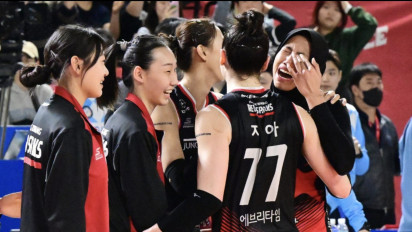 Top 3 Sport: Pernyataan Tegas Red Sparks, Detik-detik Megawati Hangestri Menangis, Hasil Grand  Final Livoli