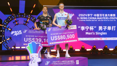 Hasil Final China Masters 2024: Kalah dari Anders Antonsen, Jonatan Christie Ungkap Biang Kerok Dipaksa Jadi Runner-up