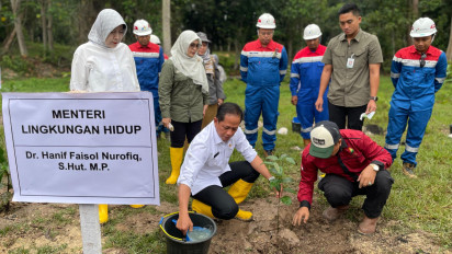 Menteri Lingkungan Hidup Dukung Pertamina Hulu Rokan Percepat Pemulihan  Tanah Terkontaminasi Minyak Bumi di WP Rokan