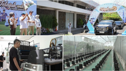 Ciptakan Kemandirian dan Ketahanan Pangan, Bank Indonesia Jatim Support Green House dan Percetakan Ponpes Amanatul Ummah