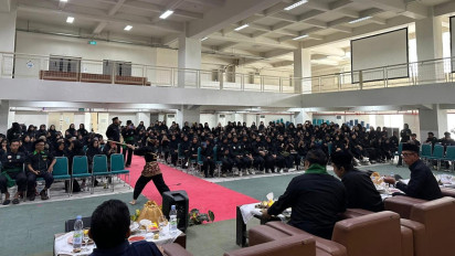Universitas Islam Makassar Buka Mata Kuliah Ko-Kurikuler Pencak Silat Pagar Nusa, Dihadiri Sekitar 1.000 Mahasiswa