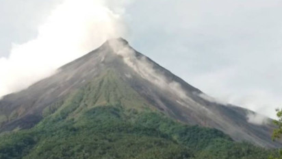 Berstatus Siaga, ESDM Minta Warga Tak Dekati Radius 2,5 Kiilometer Gunung Karangetang