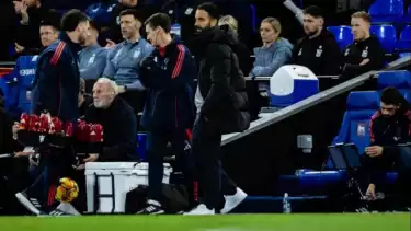 Ruben Amorim saat Man United diimbangi Ipswich Town 1-1 dalam lanjutan Liga Inggris 2024-2025