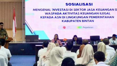 OJK Kepri Gencarkan Literasi Keuangan Bagi 200 ASN Bintan