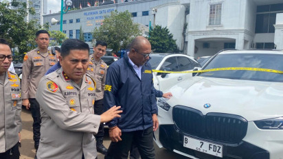 26 Mobil Mewah Barang Bukti Kasus Judol Komdigi Disita Polisi, Begini Penampakannya