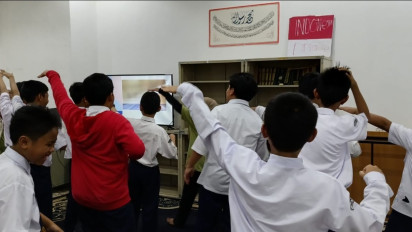 Siswa di Sekolah Indonesia Makkah Belajar Tari Jawa Timuran agar Tak Lupa Identitas Bangsa
