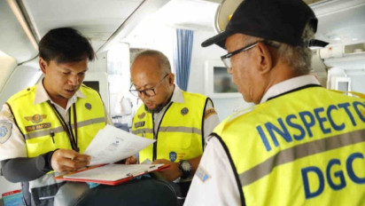 Kemenhub Pastikan Cek Kelaikan Penerbangan Pesawat Udara Jelang Libur Nataru