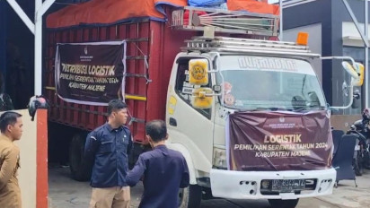 Akses Jalan yang Masih Sulit, KPU Majene Distribusikan Logistik Lebih Awal ke Wilayah Pegunungan