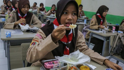 Prabowo Ungkap Alasan Anggaran Program Makan Bergizi Gratis Hanya Rp10 Ribu Per Porsi