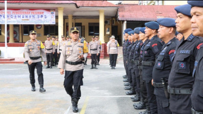 Polres Pematangsiantar Siapkan 150 Personel Amankan 411 TPS untuk Pilkada 2024