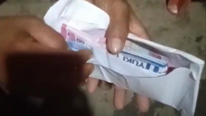 Viral Video Timses di Mamuju Diduga Bagi-bagi Uang Menjelang Pencoblosan