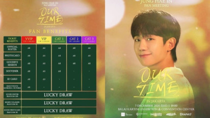 Aktor Jung Hae In Akan Kembali Sapa Fans Jakarta Bulan Depan, Simak Detailnya