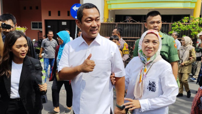 Sudah Nyoblos, Cawagub Jateng Hendrar Prihadi: Bismillah Menang