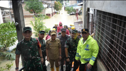 Banjir Lumpuhkan TPS di Sumut, Kapolda dan Forkopimda Turun Tangan