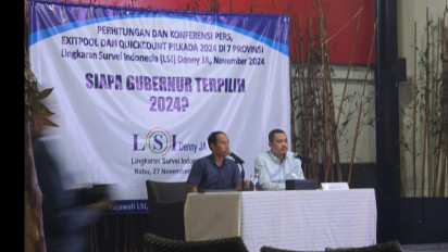 Pramono Anung-Rano Karno Pemenang Pilkada Jakarta Versi Quick Count LSI Denny JA