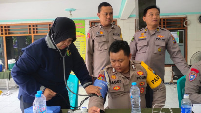 Dokkes Polresta Sidoarjo Patroli Kesehatan Pilkada 2024