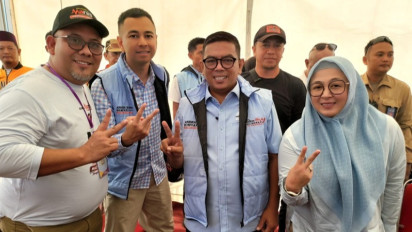 Maesyal-Intan Menang Versi Hitung Cepat, Relawan Siap Kawal Kemenangan Sampai Akhir