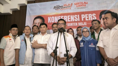 Respons Andra Soni Usai Taklukan Airin Rachmi Diany Lewat Hasil Quick Count Pilkada Banten 2024