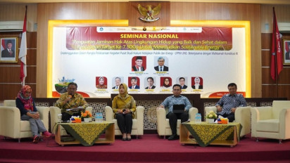 Demi Wujudkan Sustainable Energy, Masyarakat Diingatkan soal Pentingnya Penguatan Jaminan Hak atas Lingkungan Hidup Sehat
