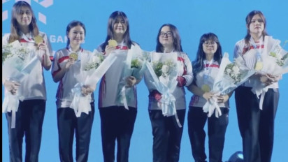 Lagu Indonesia Raya Tak Berhenti Bergetar di Dunia, Timnas Indonesia MLBB Putri Bantai Filipina 4-2 Demi Gelar Juara AEG 2024