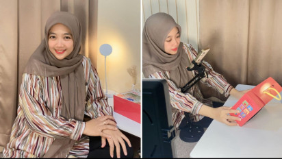 Cici Melda Raup Ratusan Juta dari Shopee Live dengan Review Mainan Anak
