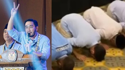 Adik Ipar Raffi Ahmad Jeje Govinda Sujud Syukur Usai Menang Versi Quick Count di Bandung Barat, Padahal Kata Ustaz Adi Hidayat Jika Dipilih Jadi Pemimpin Ucapkan Ini…