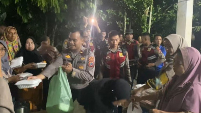 Warga Marindal Terdampak Banjir, Polda Sumut Gerak Cepat Salurkan Bantuan