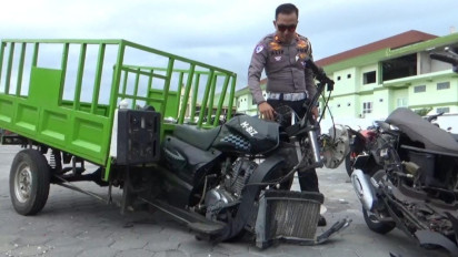 Antar Logistik Pemilu, Anggota PPS Sawit Klaten Tewas Akibat Tabrak Tiang Telepon