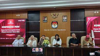 Tingkat Partisipasi Masyarakat di Pilkada 5 Kabupaten/Kota se-DIY Hanya 70 Persen, Ini Penyebabnya