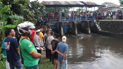 Tabrak Pohon, Dua Pemuda Pengendara Sepeda Motor Ditemukan Tewas di Sungai Winongo Kecil Bantul