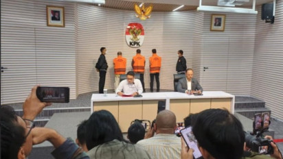 KPK Tahan 3 Tersangka Terkait Korupsi Proyek DJKA Kemenhub