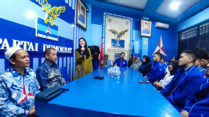 Menang Versi Hitung Cepat, Ipuk Fiestiandani Langsung Sowan ke Demokrat Banyuwangi